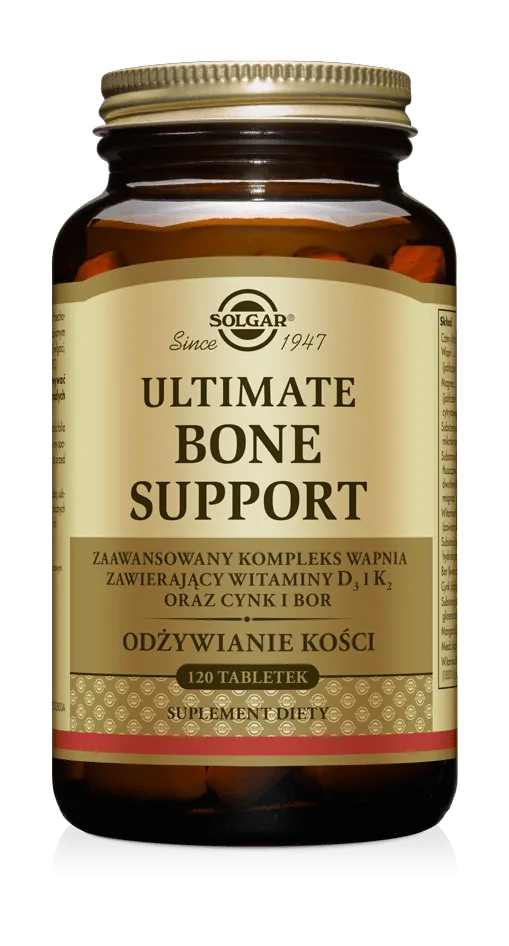 Solgar Bone Support Ultimate, suplement diety, 120 tabletek