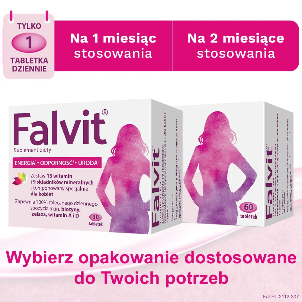 Falvit, suplement diety, 30 tabletek 