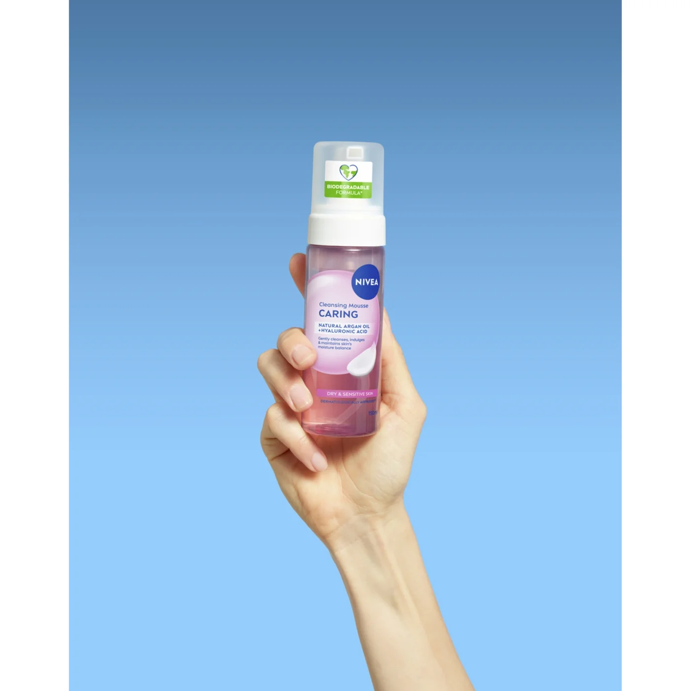 Nivea pielęgnująca pianka do oczyszczania twarzy, 150 ml
