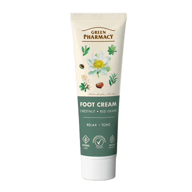 Green Pharmacy krem do stóp relaksujący, 100 ml
