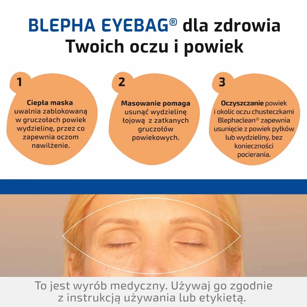 Blepha Eyebag maska rozgrzewająca na oczy