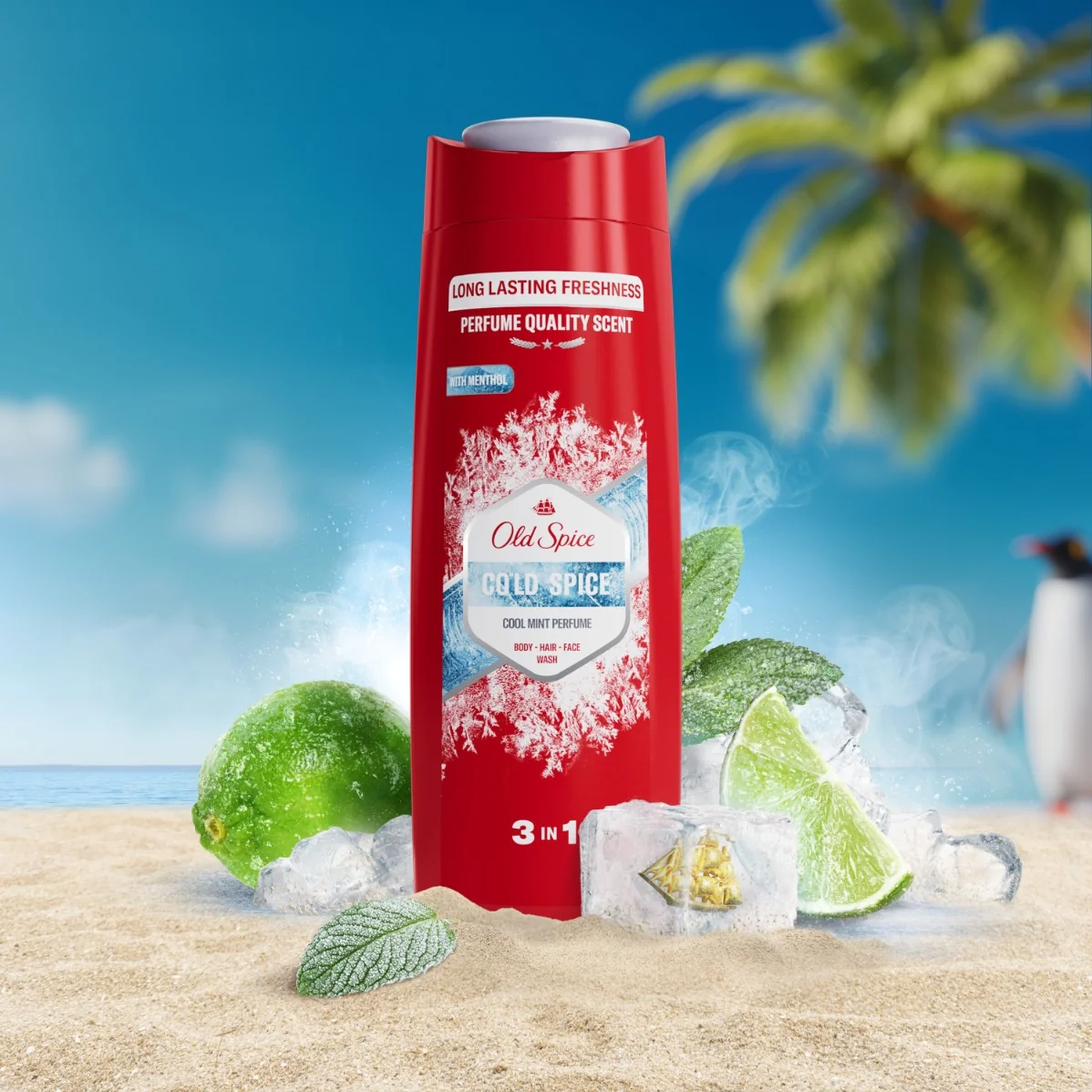 Old Spice Cold Spice żel pod prysznic 3w1, 400 ml