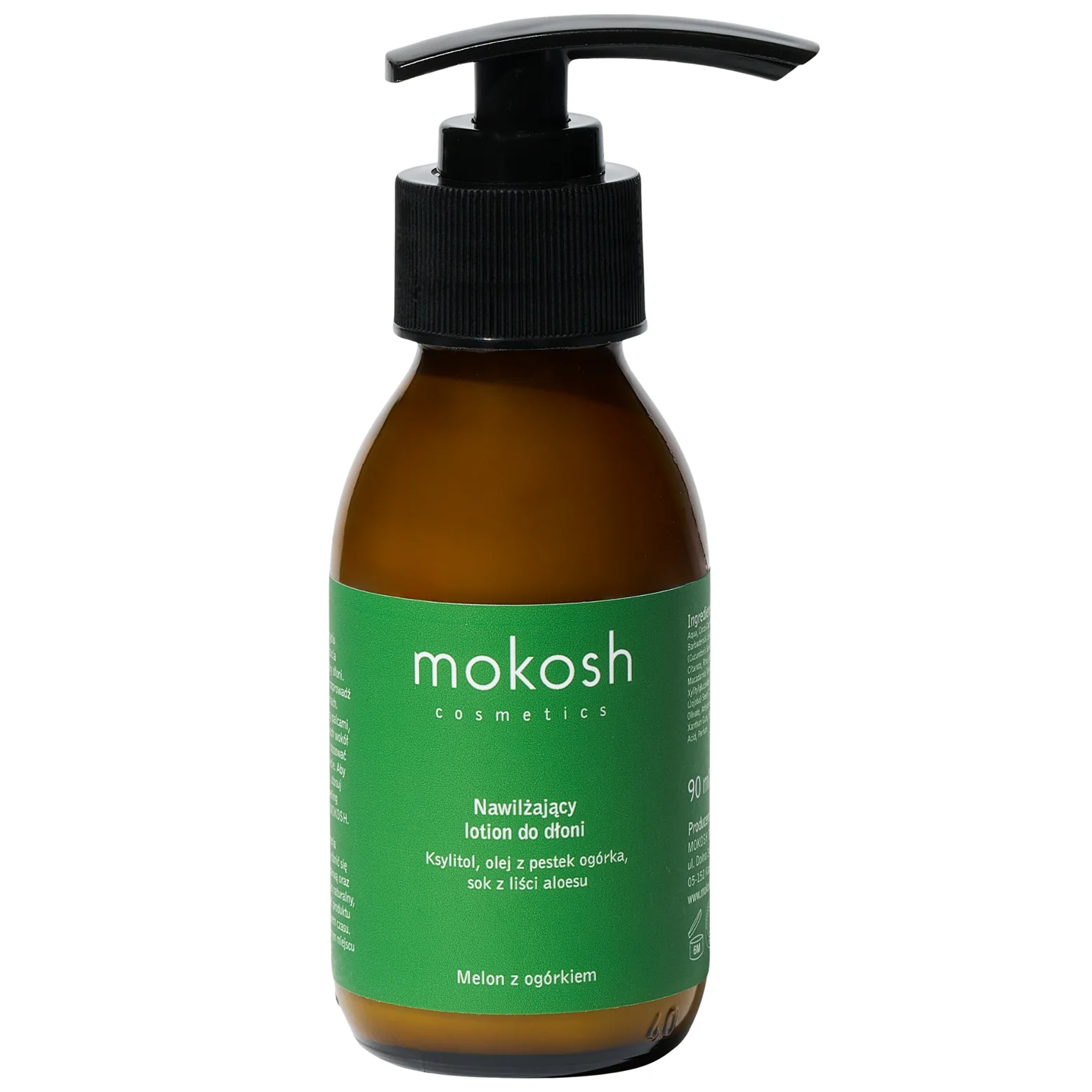 Mokosh nawilżający lotion do dłoni melon z ogórkiem, 90 ml