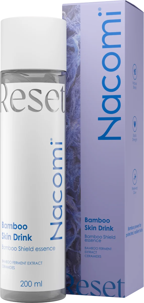 Nacomi Bamboo Skin Drink esencja ochronna do twarzy, 200 ml