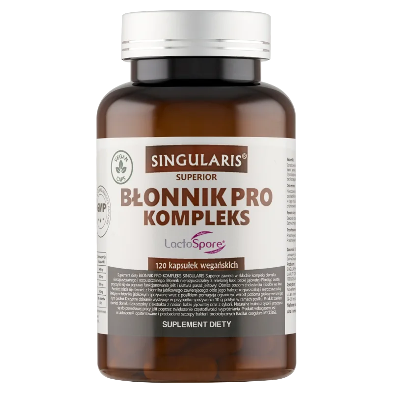 Singularis Superior Błonnik Pro Kompleks 120 kapsułek