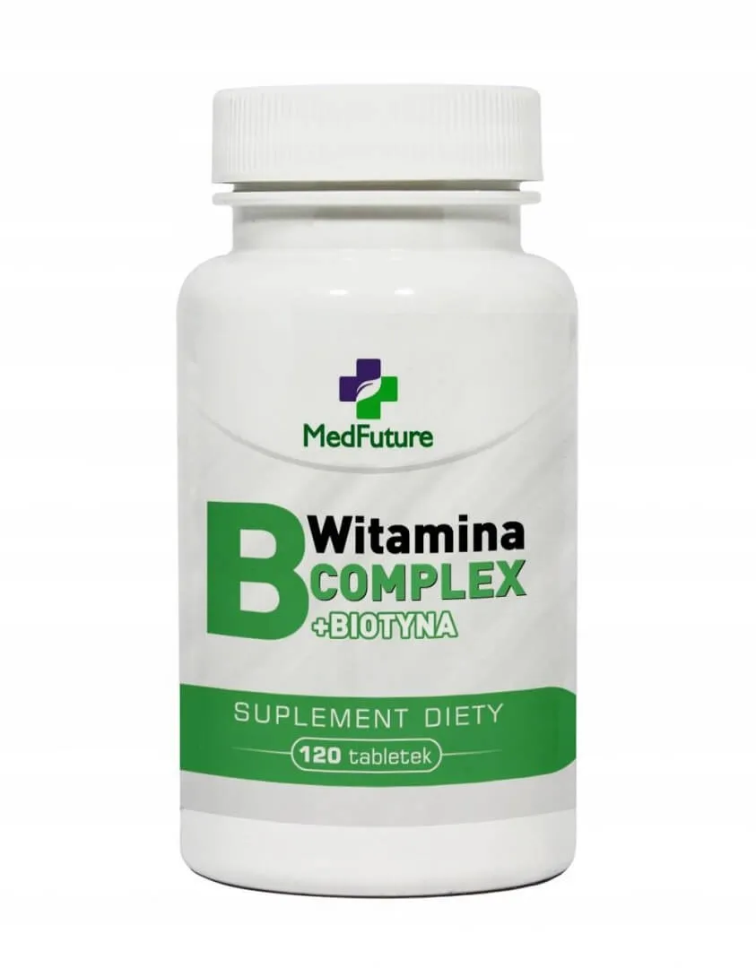 Witamina B-Complex, suplement diety, 120 tabletek