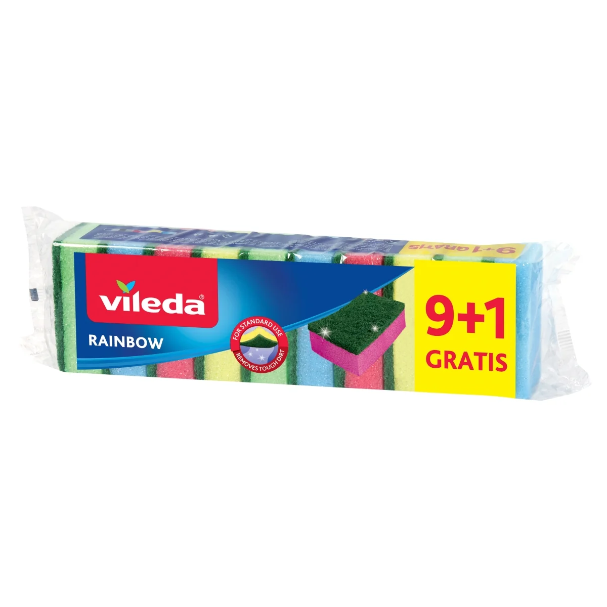 Vileda Rainbow zmywak, 10 sztuk