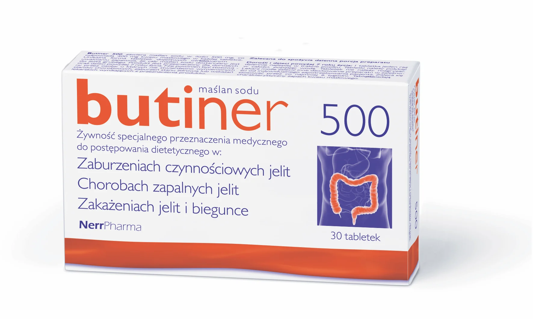 Butiner 500, 30 tabletek