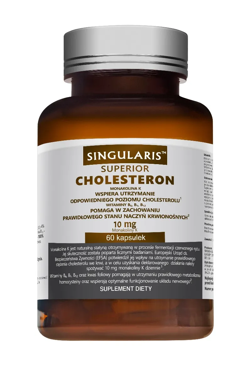 Singularis Superior Cholesteron, suplement diety, 60 kapsułek