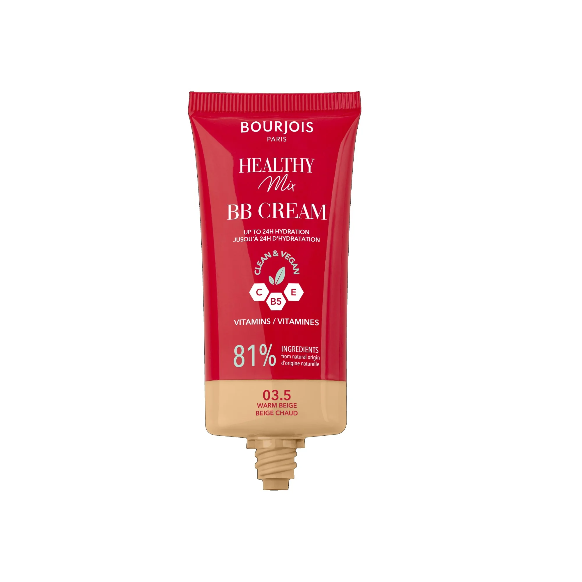 Bourjois Healthy Mix krem BB, z witaminami, 03.5 Warm Beige, 30 ml