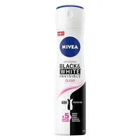 Nivea Black & White Clear antyperspirant w spray'u, 150 ml