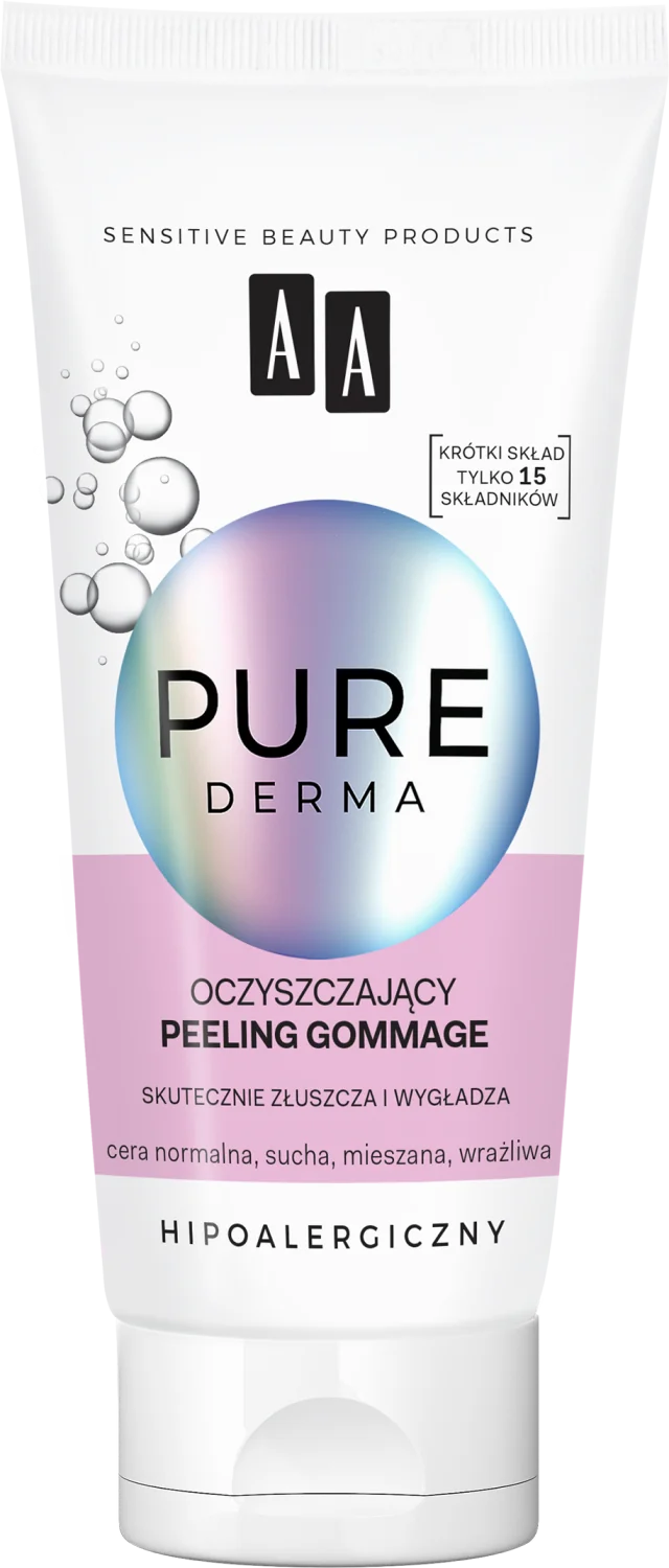 AA Pure Derma oczyszczający peeling gommage, 75ml