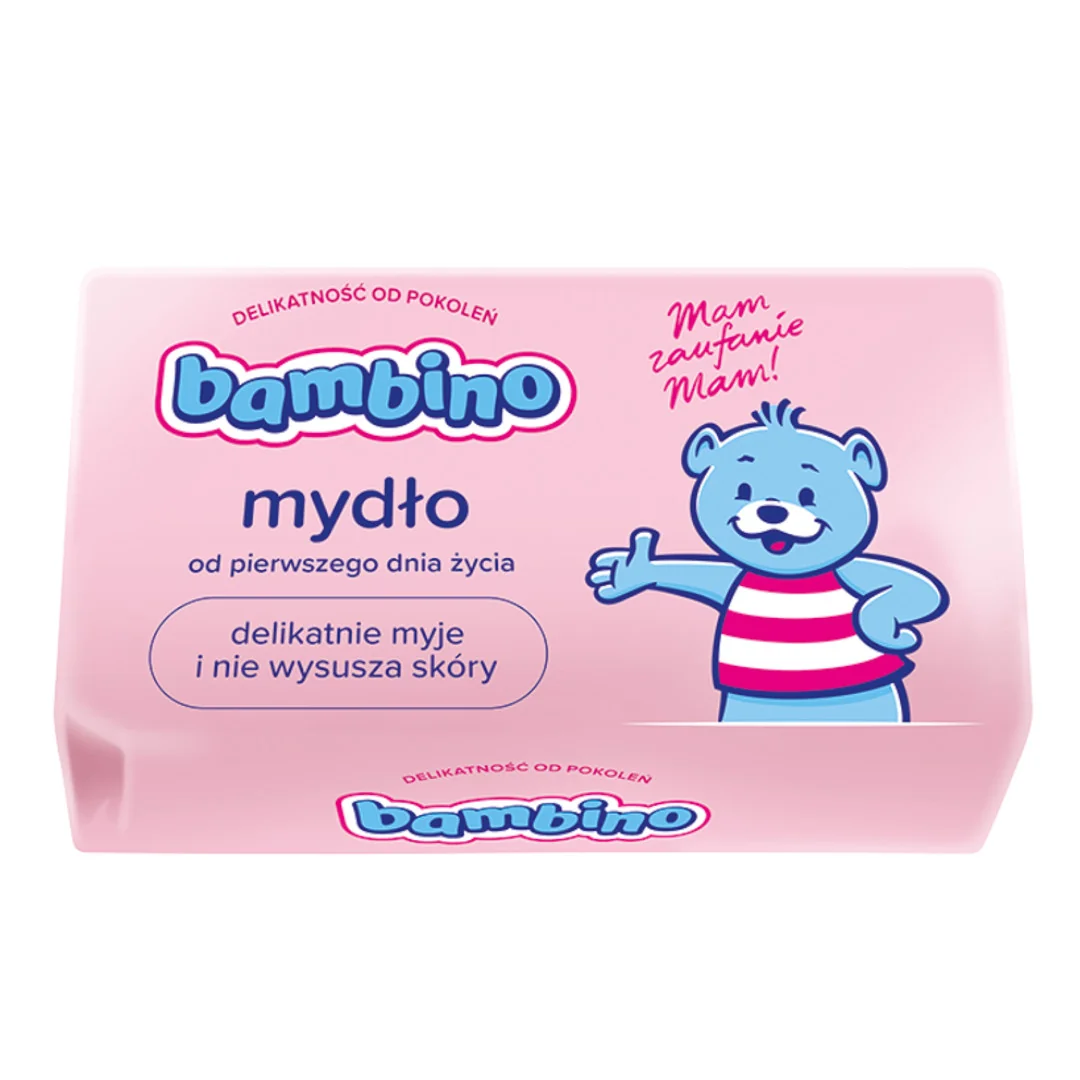 Bambino mydło w kostce dla dzieci i niemowląt z lanoliną, 90 g