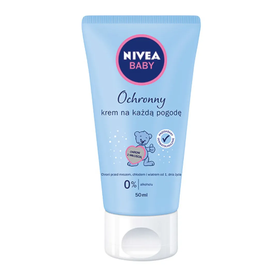 Nivea Baby, ochronny krem na każdą pogodę, 50 ml 