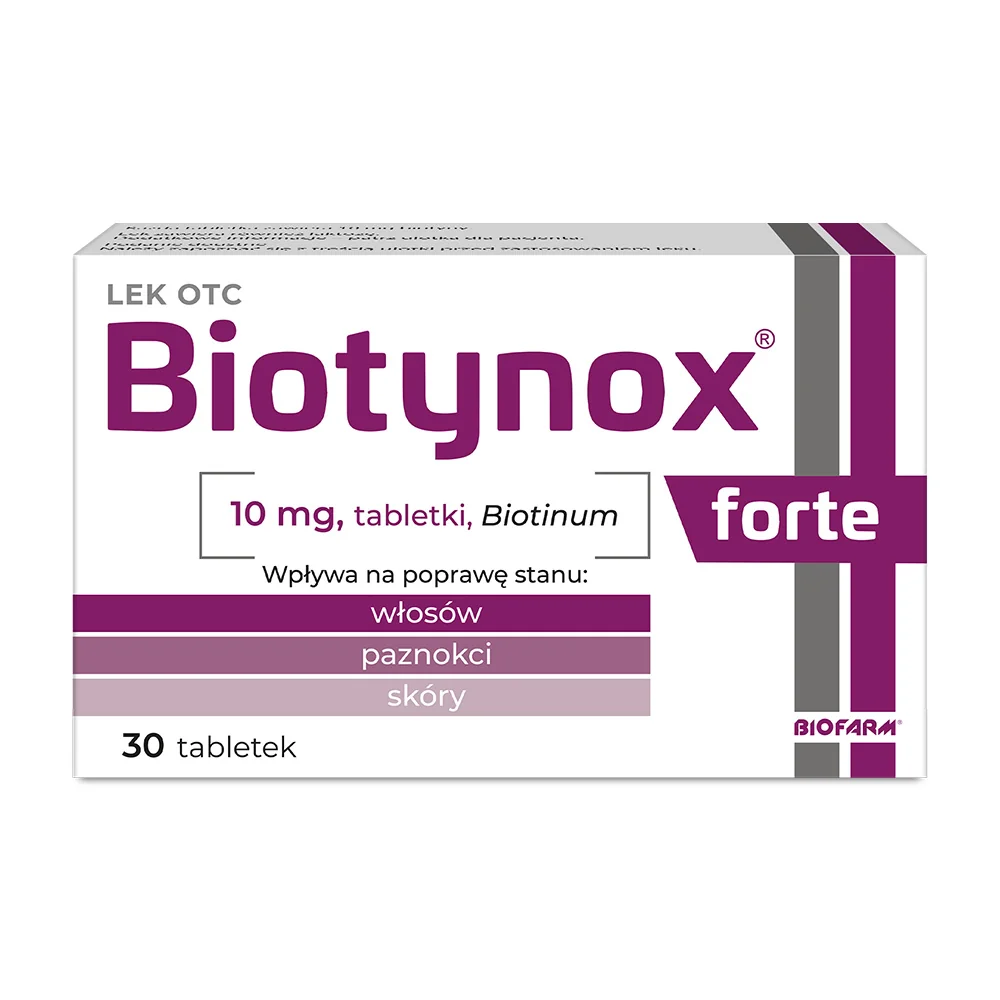 Biotynox Forte 10 mg, 30 tabletek