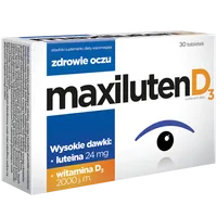Maxiluten D3, suplement diety, 30 tabletek