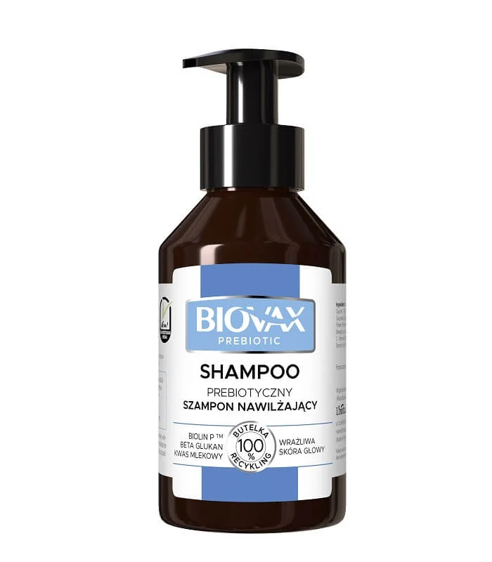 Biovax Prebiotic prebiotyczny szampon nawilżający, 200 ml