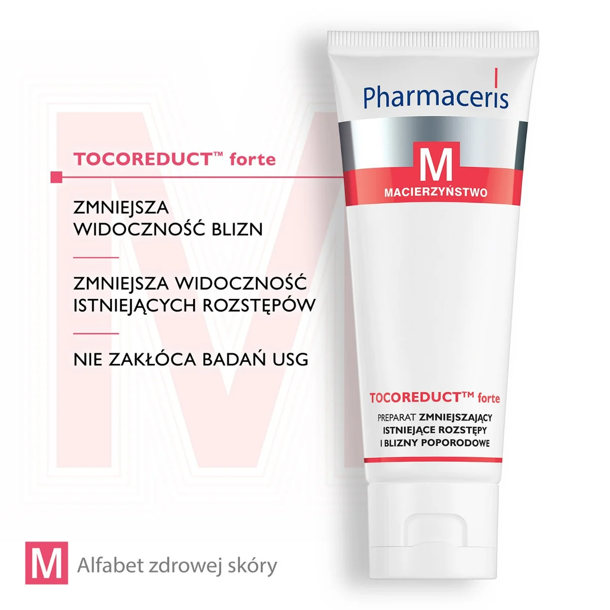 Pharmaceris M Tocoreduct forte preparat zmniejszający istniejące rozstępy i blizny poporodowe, 75 ml