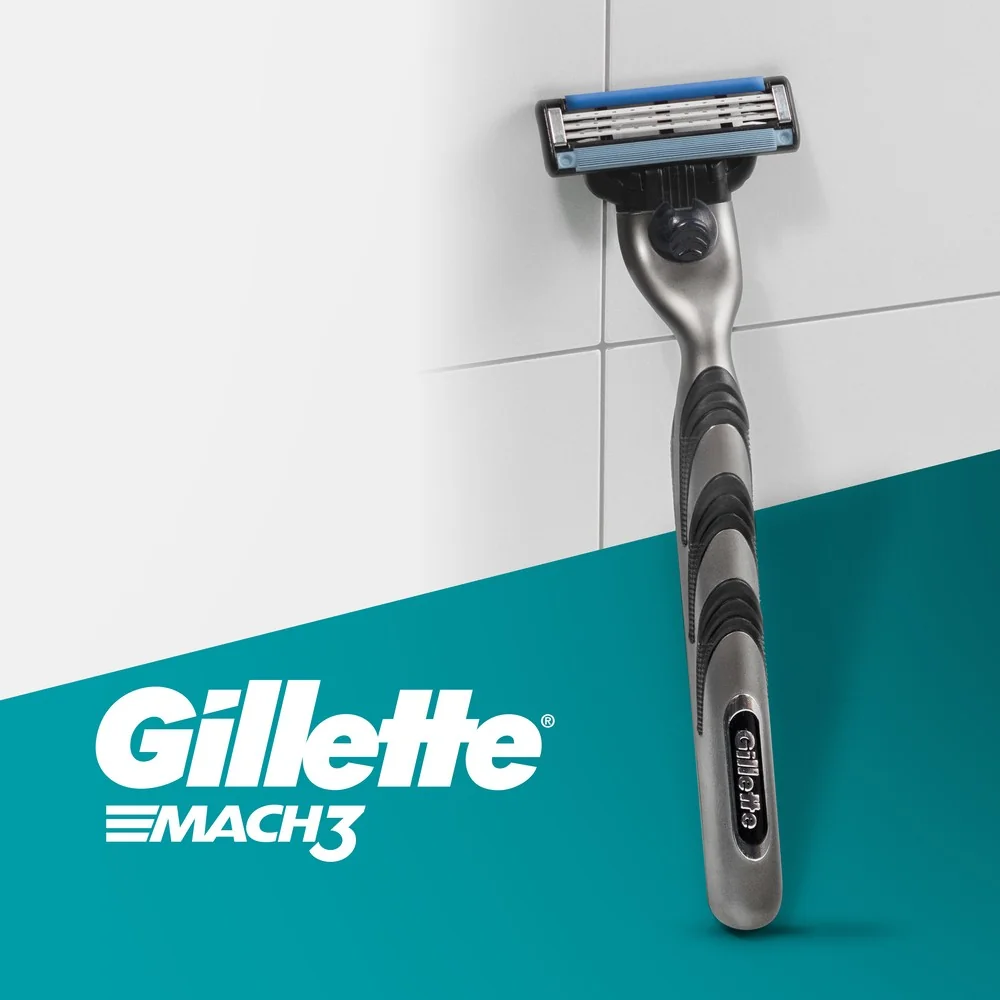 Gillette Mach3 Zestaw męska maszynka do golenia + 2 wkłady wymienne + Old Spice Whitewater 3w1, 250 ml