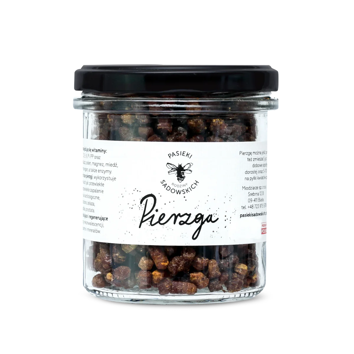 Pasieki Rodziny Sadowskich pierzga, 200 g