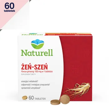 Naturell Żeń-szeń, suplement diety, 60 tabletek 