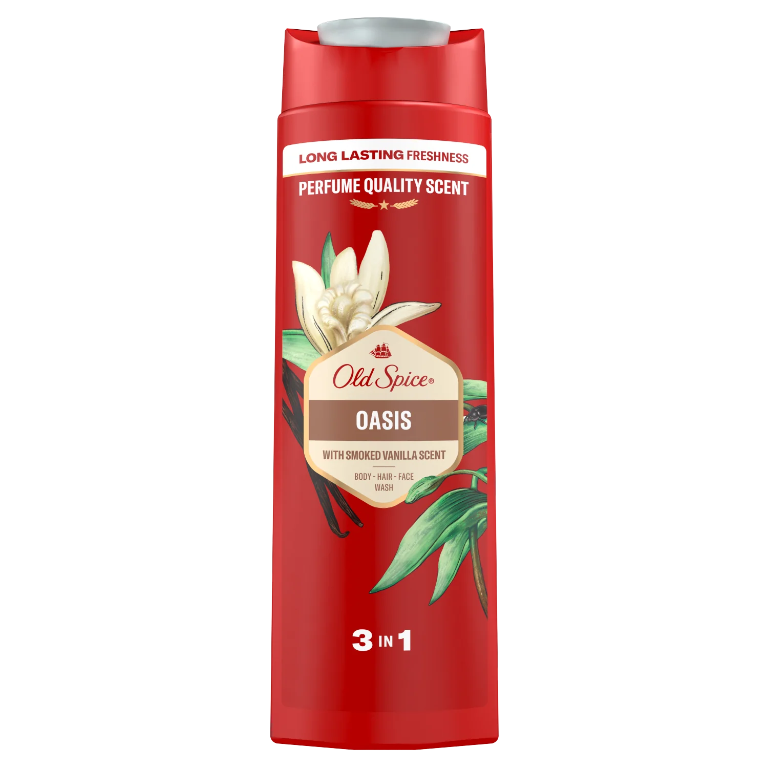 Old Spice Oasis Żel pod prysznic i szampon 3w1, 400 ml