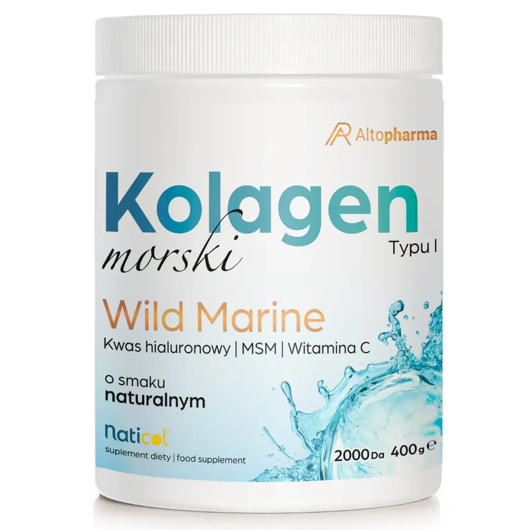 Altopharma Kolagen morski Wild Marine Typu I proszek, 400 g