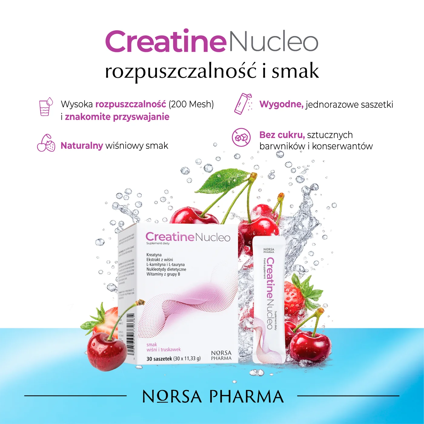Creatine Nucleo 30 saszetek