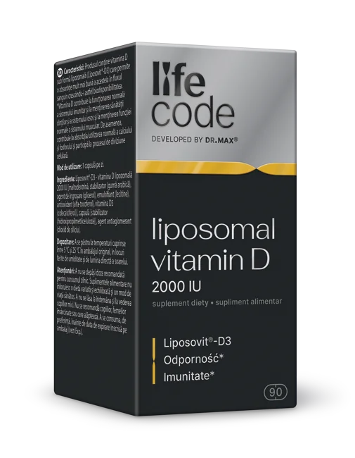 LifeCode developed by Dr. Max liposomal vitamin 2000, 90 kapsułek