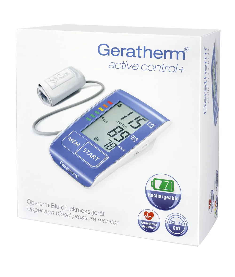 Ciśnieniomierz Geratherm ActiveControl +, automatyczny, naramienny, 1 sztuka