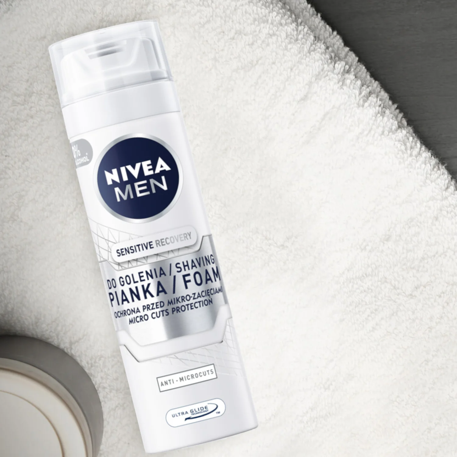 Nivea Men Sport Beat zestaw pianka do golenia i balsam, 100 ml + 200 ml