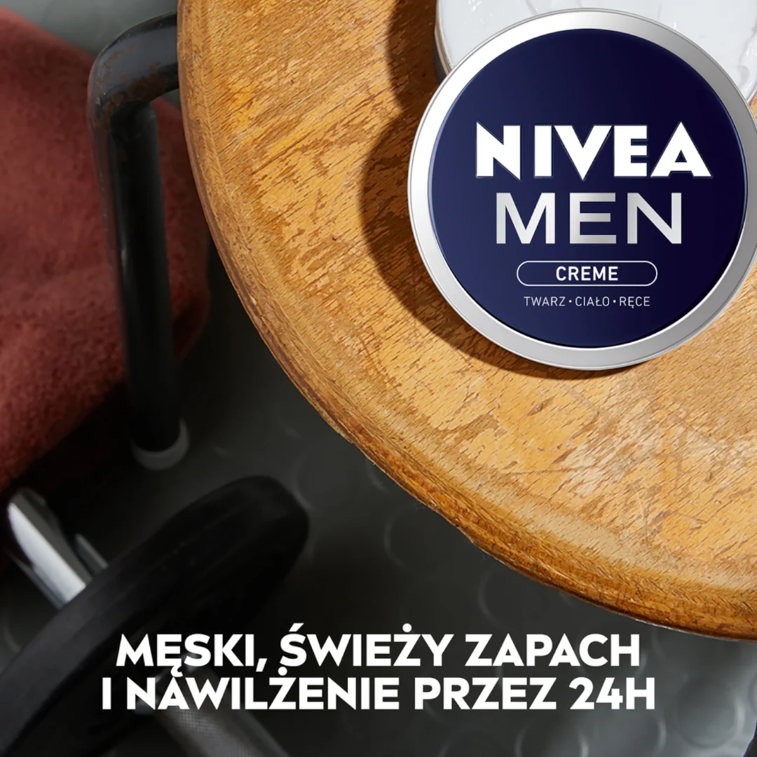 Nivea Men Creme krem uniwersalny do ciała, twarzy i rąk, 150 ml