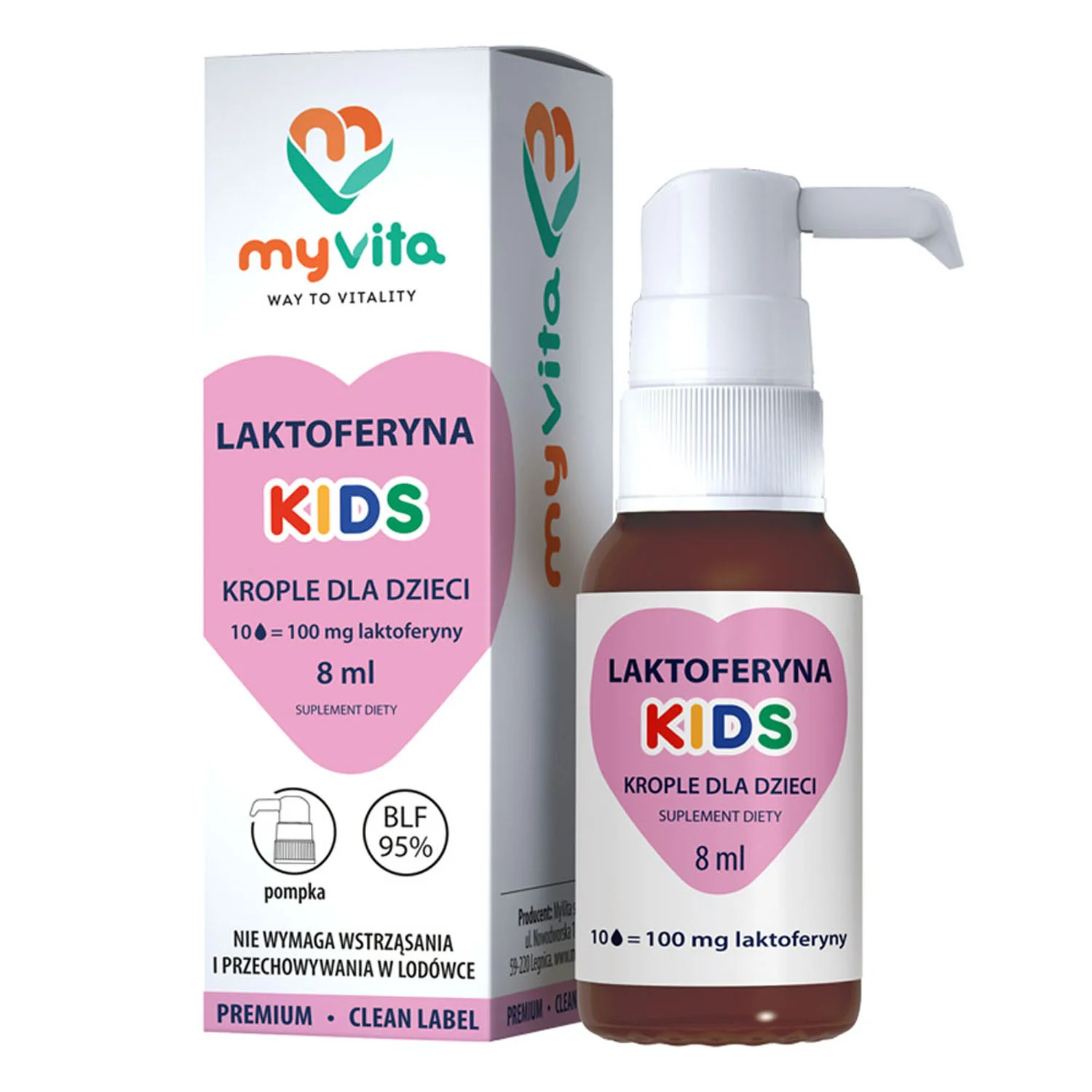 MyVita Laktoferyna Kids krople, 8ml