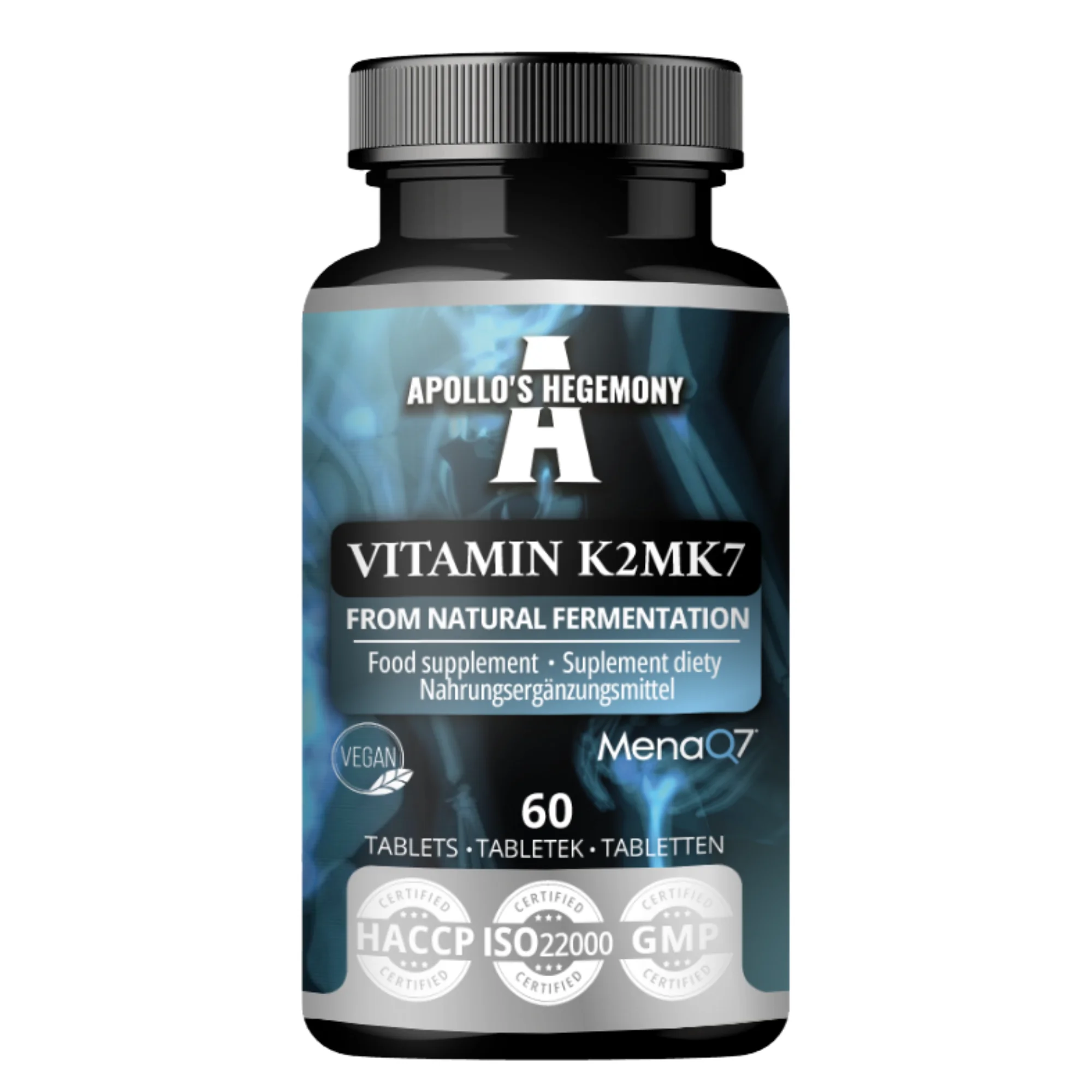 Apollo's Hegemony Vitamin K2MK7 60 tabletek