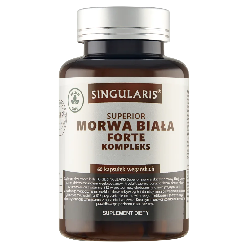 Singularis Superior Morwa Biała Forte Kompleks 60 kapsułek