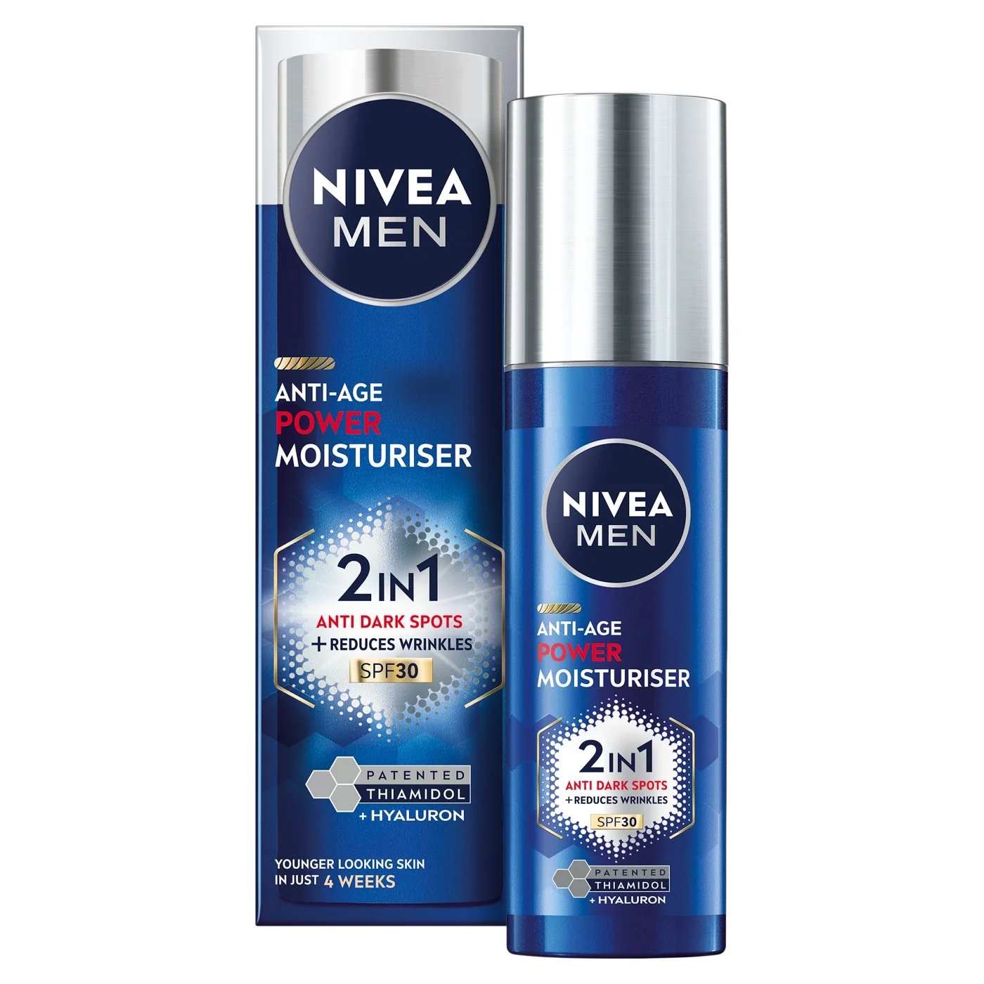 Nivea Men Anti-Age Power krem nawilżający do twarzy SPF 30, 50 ml