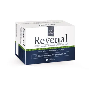 Revenal, suplement diety, tabletki powlekane, 60 tabletek 