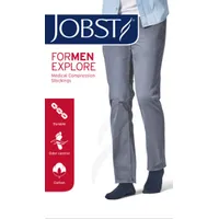 Jobst For Men Explore, podkolanówki CCL1, kolor granatowy, rozmiar VI, zamknięte palce, 1 para