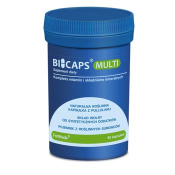 Bicaps Multi, suplement diety, 60 kapsułek 