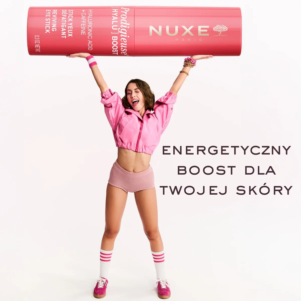 Nuxe Prodigieuse® [Hyalu] Boost nawilżający sztyft rewitalizujący pod oczy, 30 ml