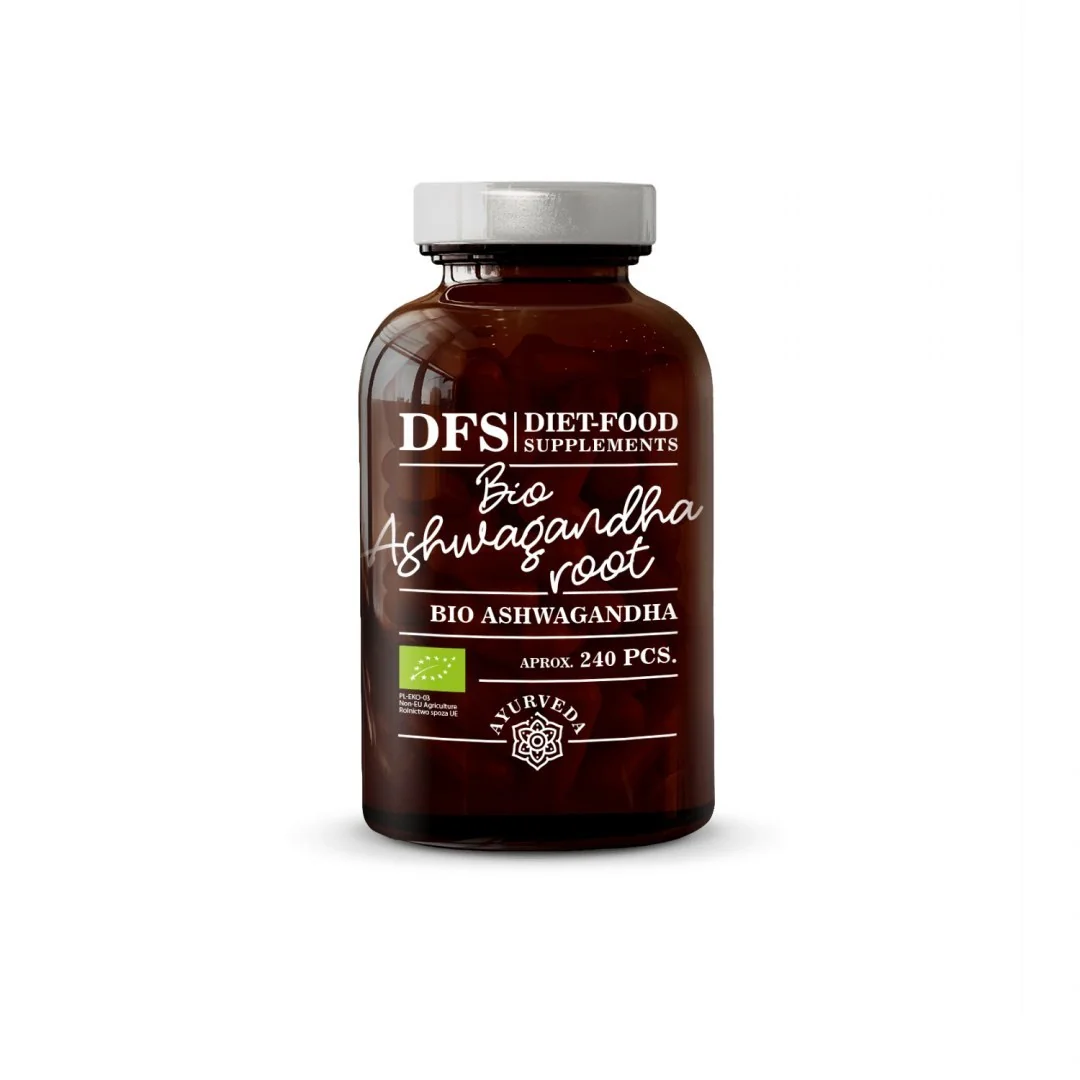 DIET-FOOD Ashwagandha BIO ok. 240 tabletek