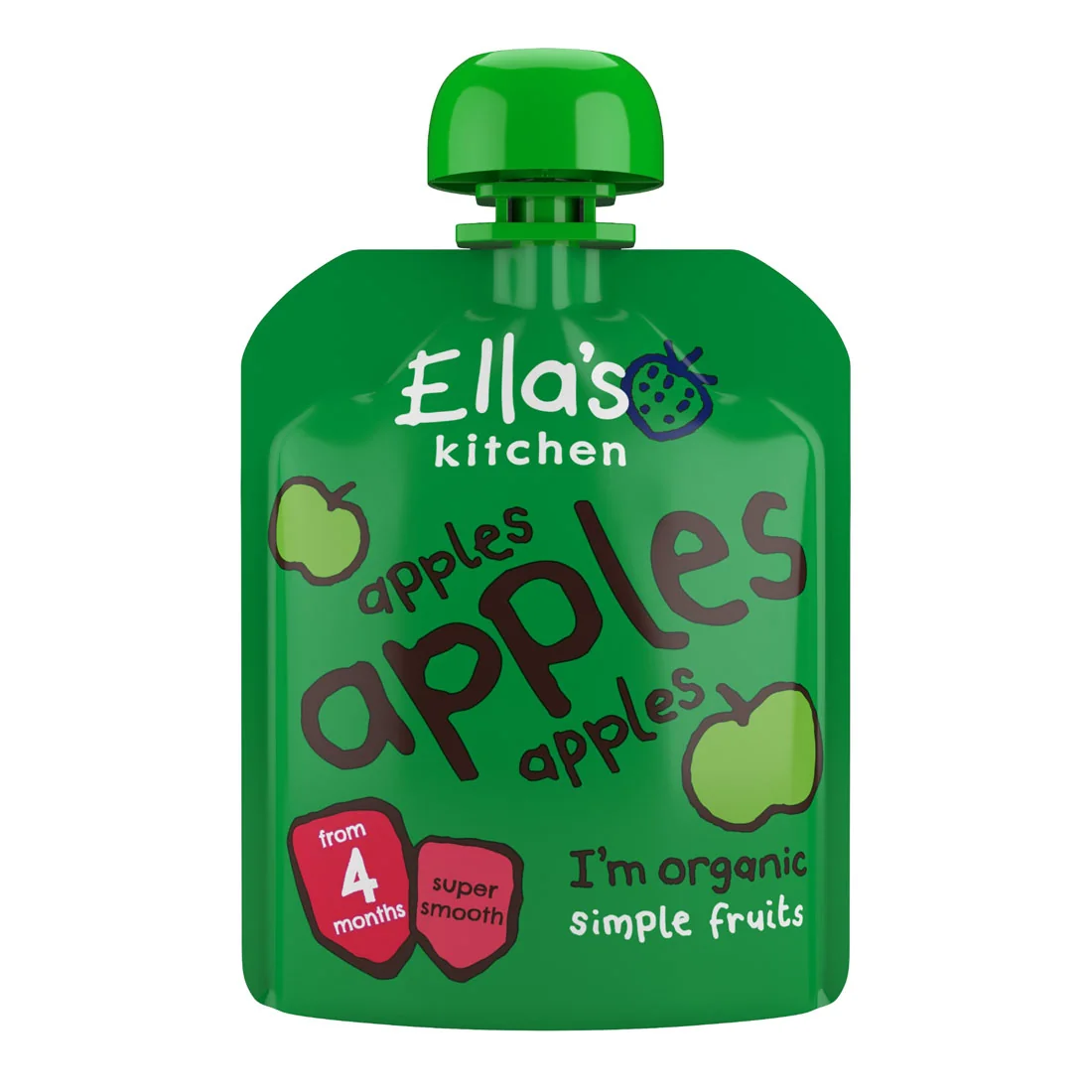 Ella's Kitchen BIO przekąska jabłkowa, 70 g