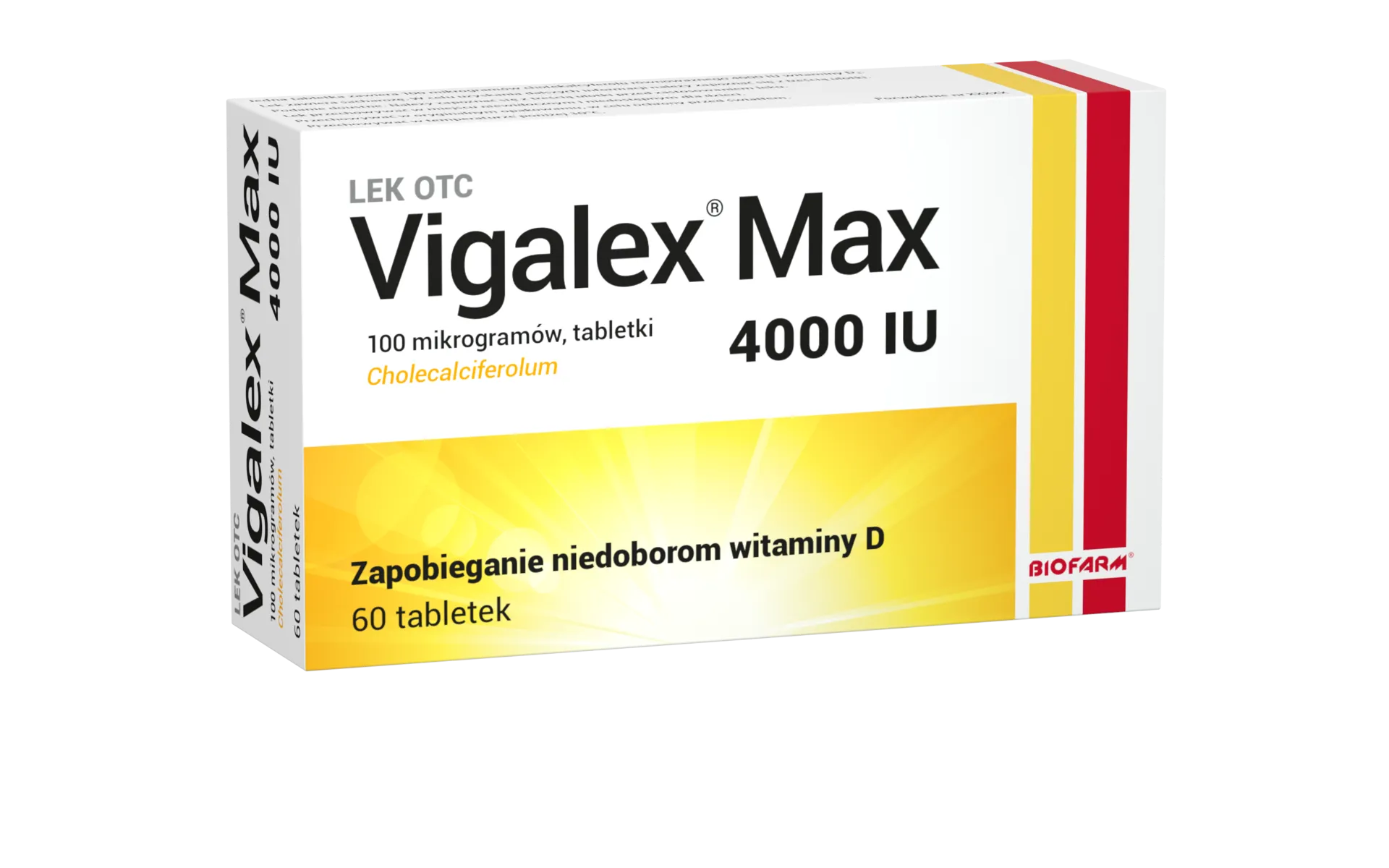 Vigalex Max, 4 000 I.U., 90 tabletek