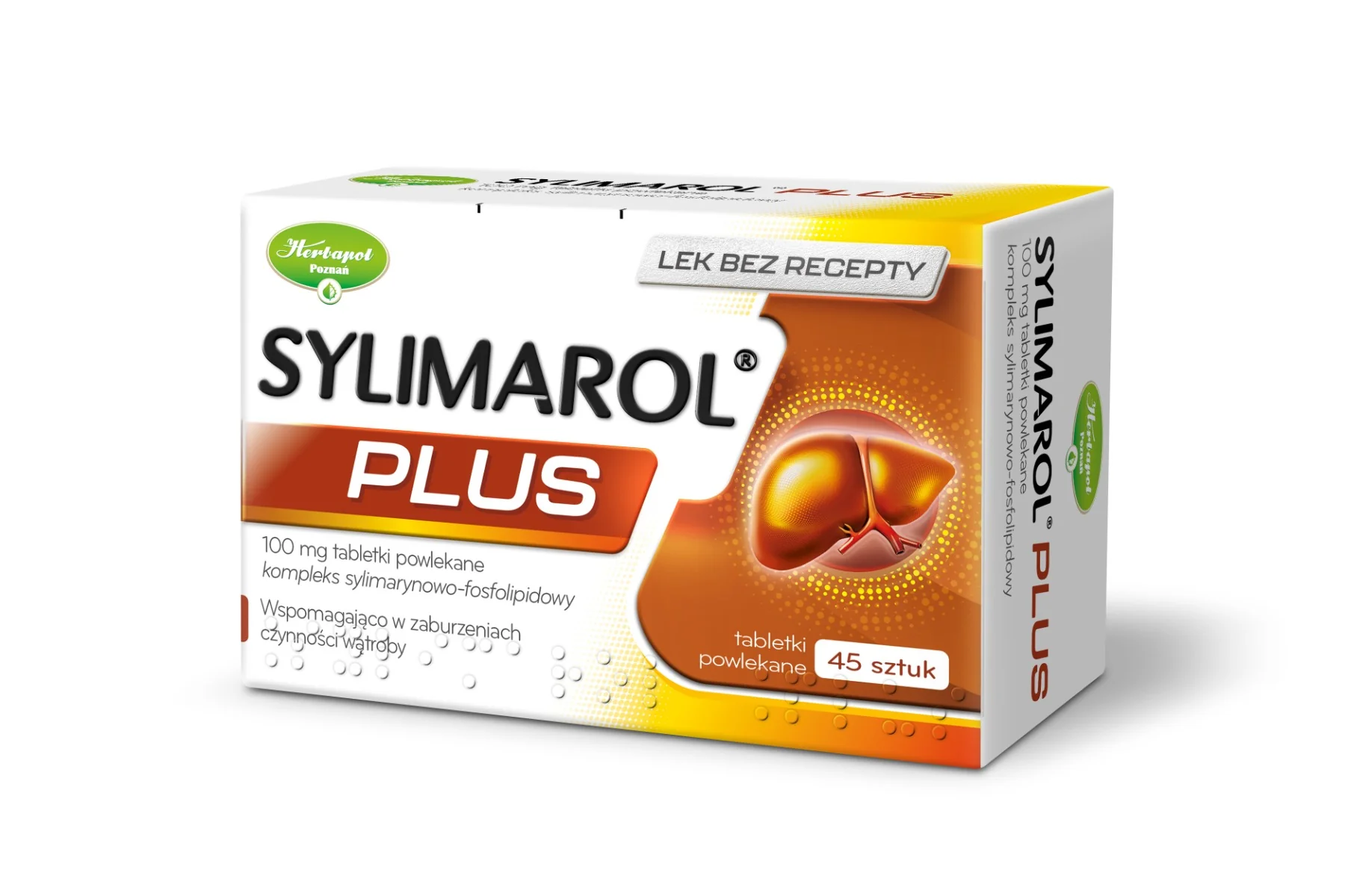 Sylimarol Plus 100 mg 45 tabletek