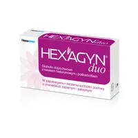 Hexagyn Duo, globulki dopochwowe, 10 globulek po 2 g każda