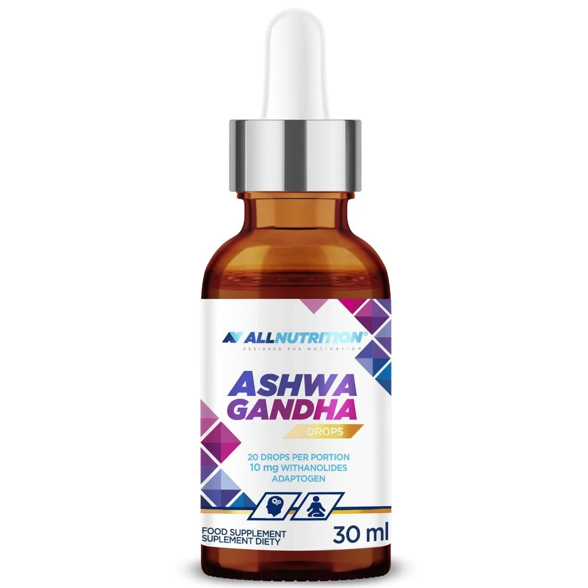 Allnutrition Ashwagandha Drops krople, 30 ml