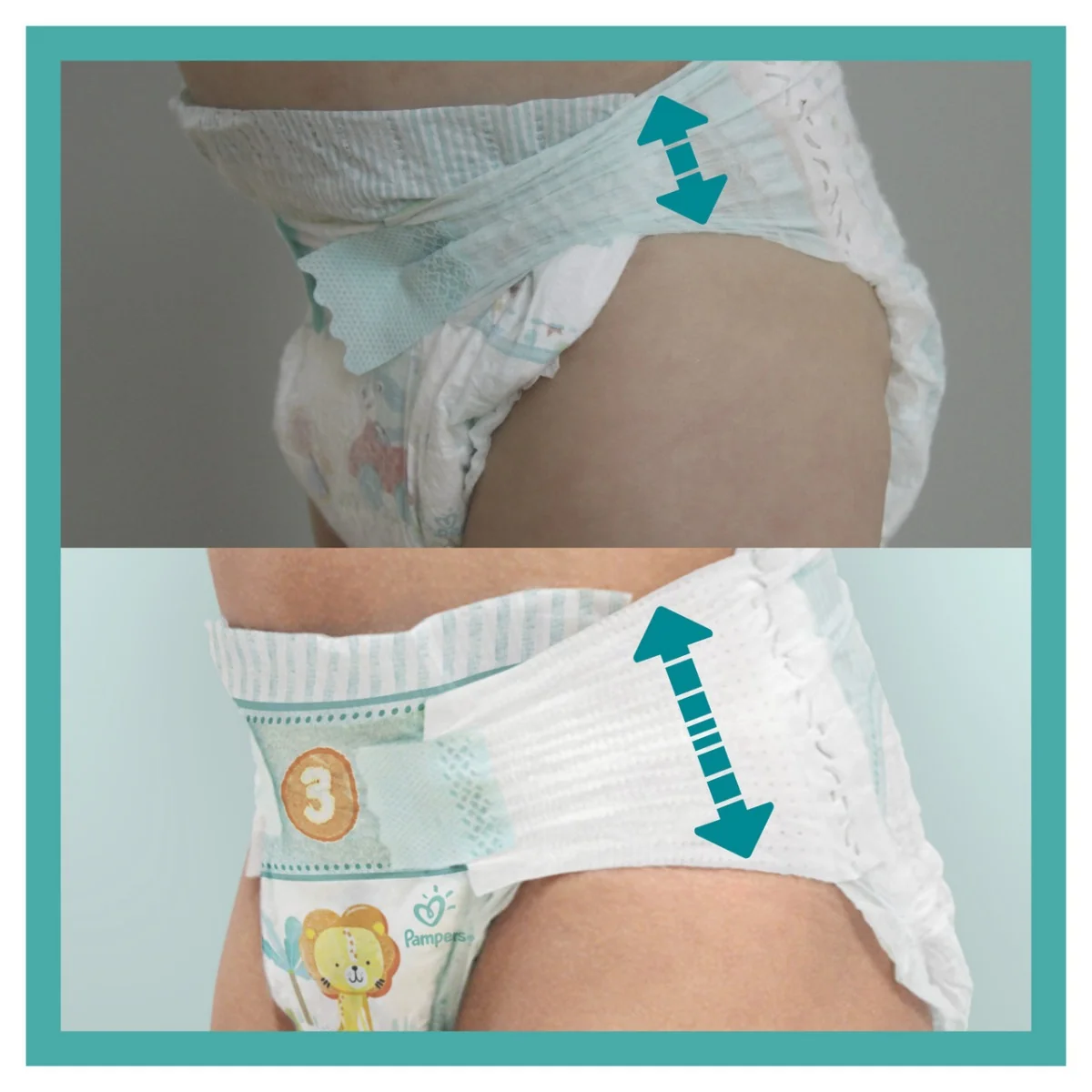 Pampers Active Baby pieluchy, rozmiar 3, 6-10 kg, 152 szt.