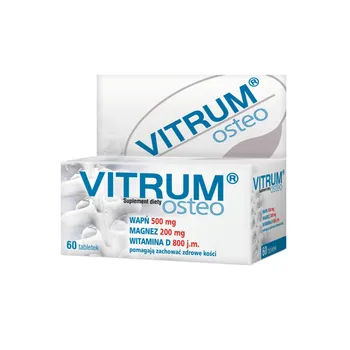 Vitrum Osteo, suplement diety, 60 tabletek 