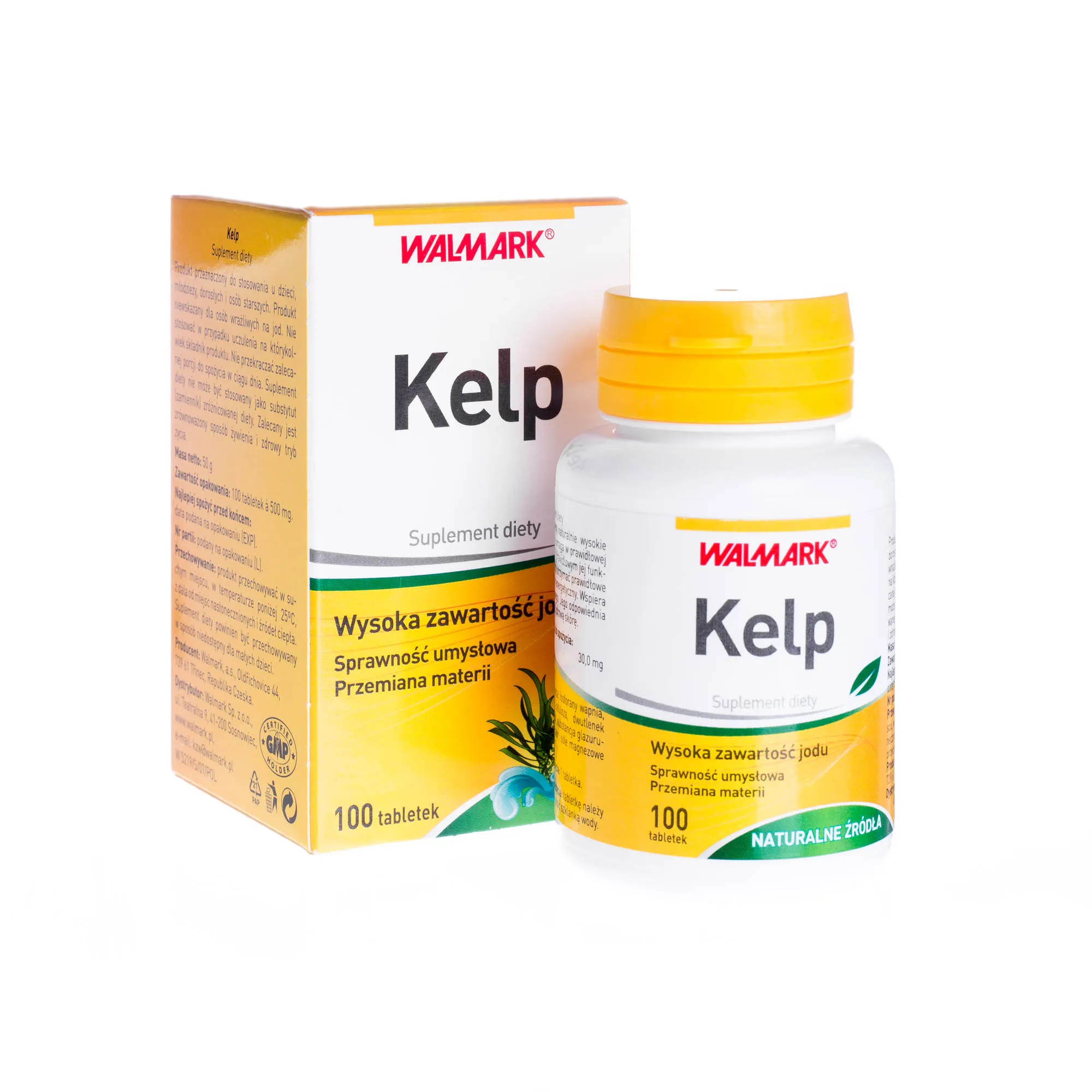 Kelp, suplement diety, 100 tabletek 