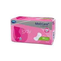 Molicare Premium Lady Pad, anatomiczne wkłady chłonne, 2 krople, 14 sztuk